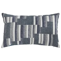 3S. x Home Coussin Calix 50x30cm - encre Bleu Clearance