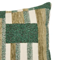 3S. x Home Coussin Calix 50x30cm - vert Kaki Sale