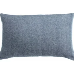 Maison Vivaraise Coussin Carina Tempête 40 x 65 Bleu Orage Discount