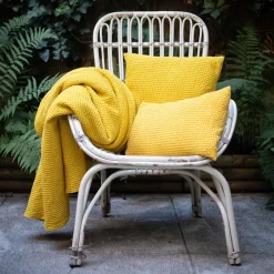 Maison Vivaraise Coussin coton Maia Ecru Craie Online