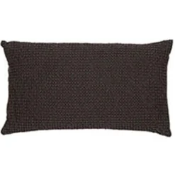 Maison Vivaraise Coussin coton Maia Noir Carbone New