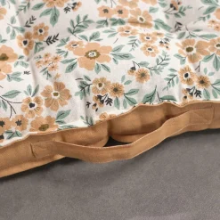 Today Coussin de sol Blanc imprime Liberty Coton Best