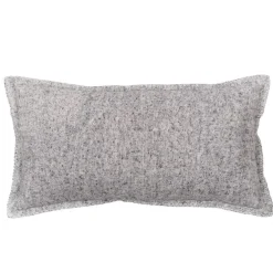 Today Coussin en coton HORS PISTE 40 x 90 - gris claire Sale