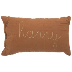 3S. x Home Coussin en gaze de coton
