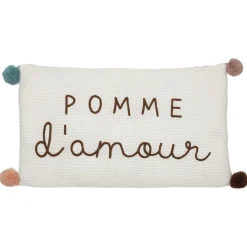 3S. x Home Coussin en maille campagne Sale