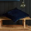 Today Coussin Fausse fourrure 45 x 45 HORS PISTE Navy Best