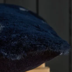 Today Coussin Fausse fourrure 45 x 45 HORS PISTE Navy Best