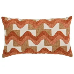 3S. x Home Coussin Floe 58x38cm - Ambre Hot