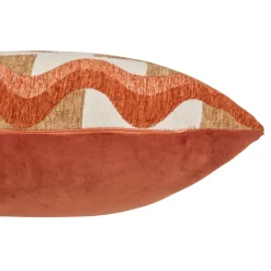 3S. x Home Coussin Floe 58x38cm - Ambre Hot