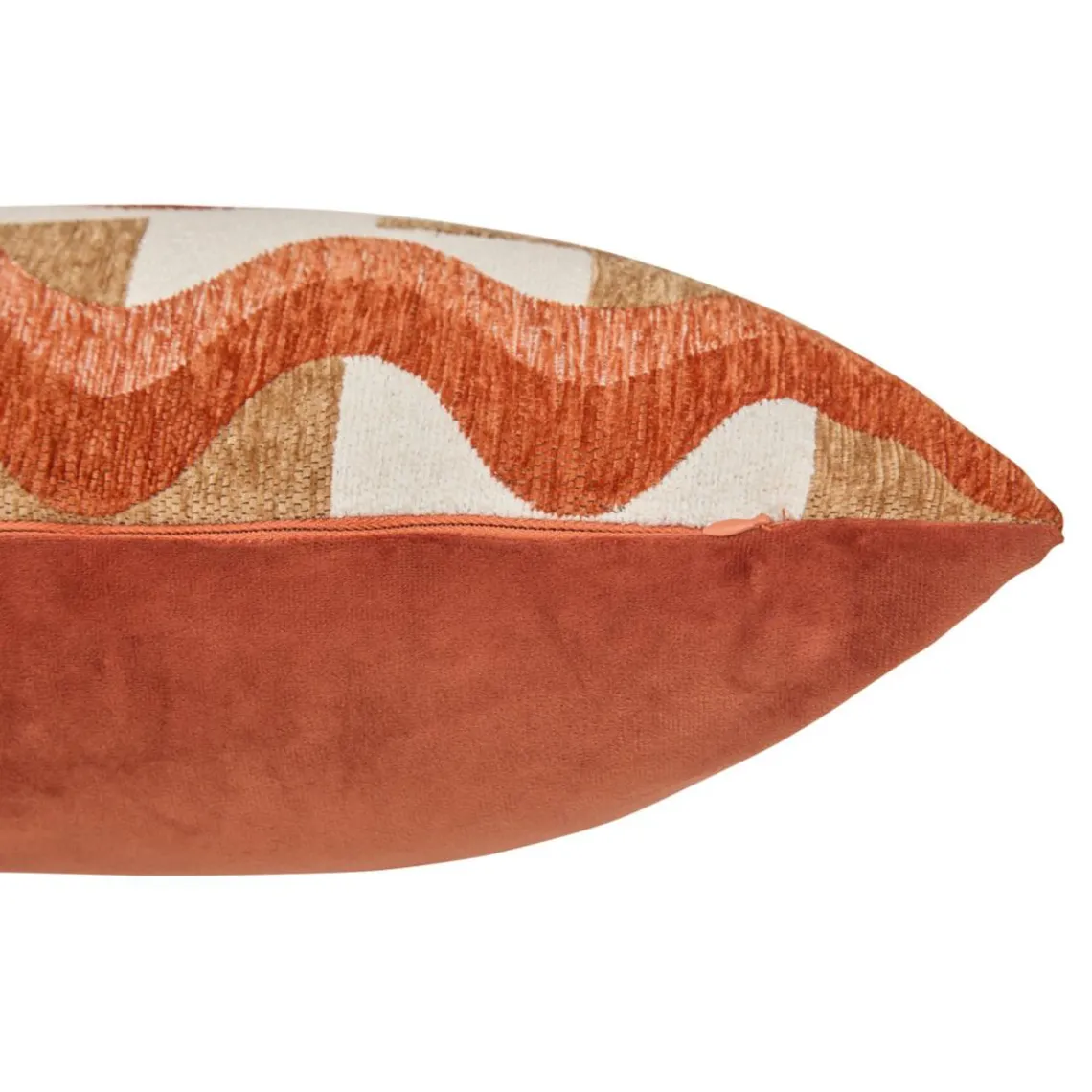 3S. x Home Coussin Floe 58x38cm - Ambre Hot