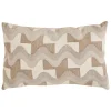 3S. x Home Coussin Floe 58x38cm - beige lin Clearance