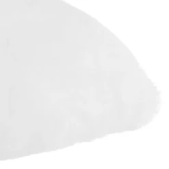 3S. x Home Coussin fourrure blanc Sale