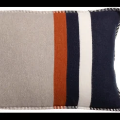 Maison Vivaraise Coussin jacquard recyclé Gioia Marine 40 x 65 Best