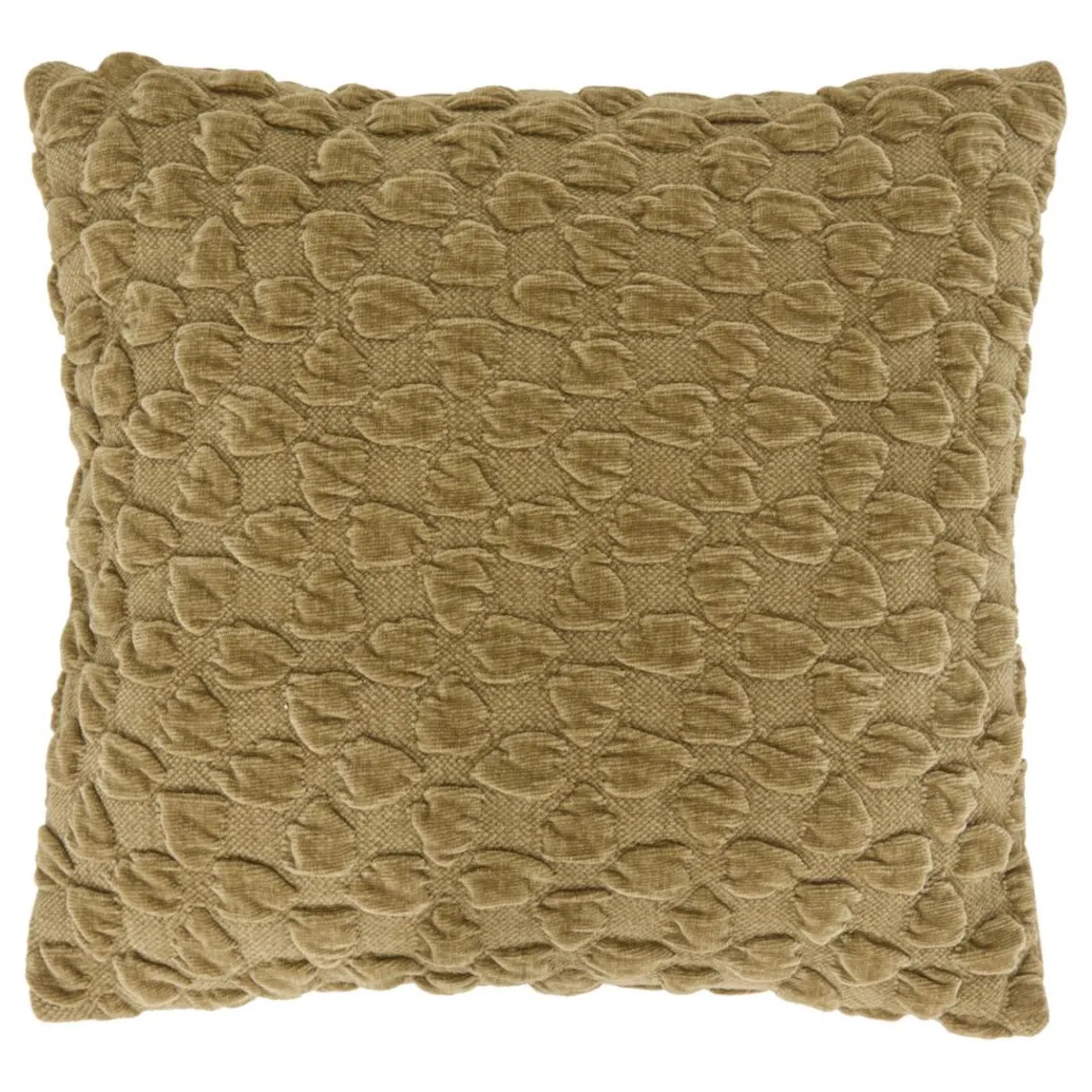 3S. x Home Coussin Nova 40x40cm - vert Kaki Sale