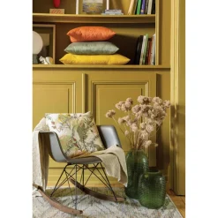 Maison Vivaraise Coussin recyclé Gianni Verveine 30 x 50 Discount