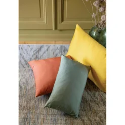 Maison Vivaraise Coussin recyclé Gianni Verveine 30 x 50 Discount