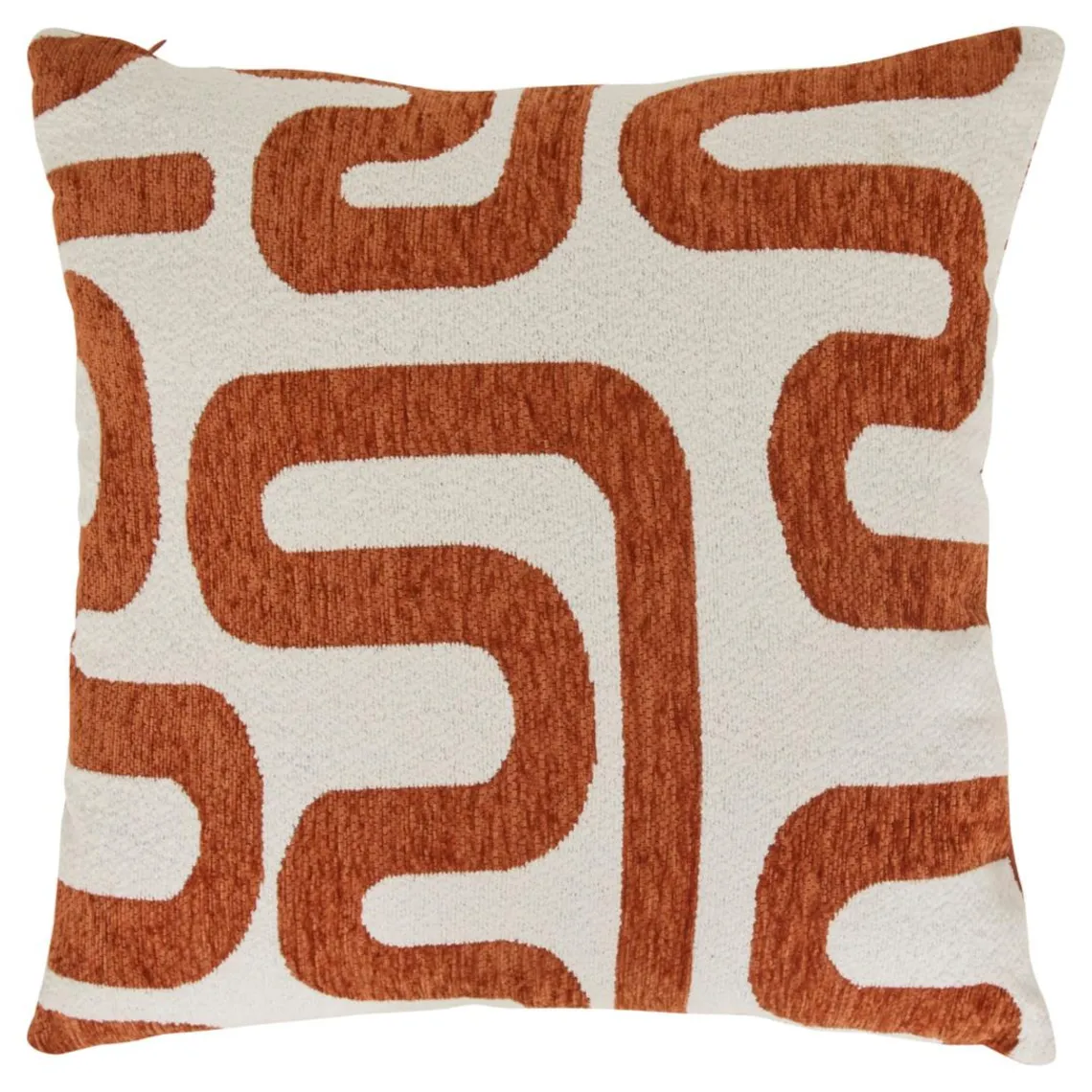 3S. x Home Coussin Safina 40x40cm - Terracotta New