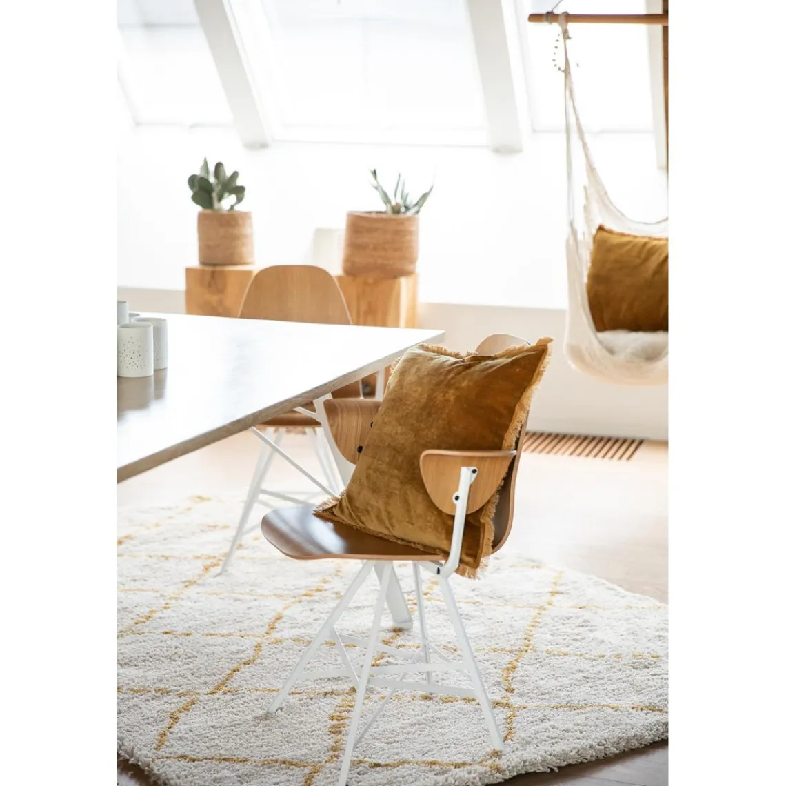 Maison Vivaraise Coussin uni Fara Bronze 40 x 65 Best