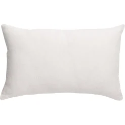 Maison Vivaraise Coussin uni Zeff Blanc Outlet