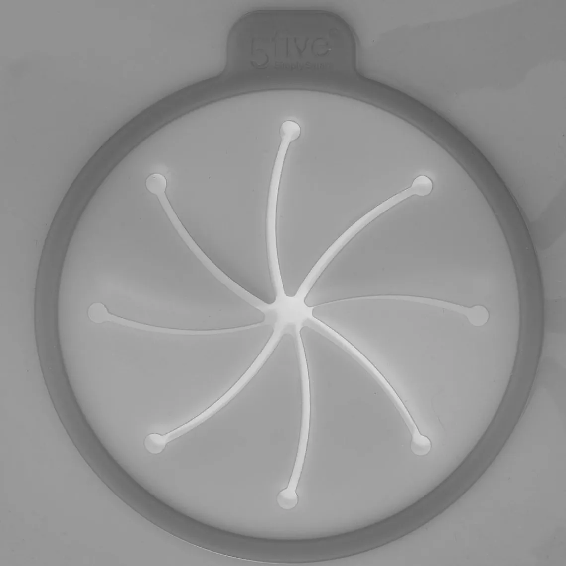 3S. x Home Couvercle anti éclaboussure D35cm gris en silicone