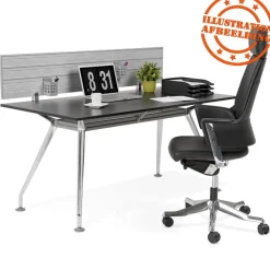 ALTEREGO Écran de séparation 'PAVU' pour bureau Outlet