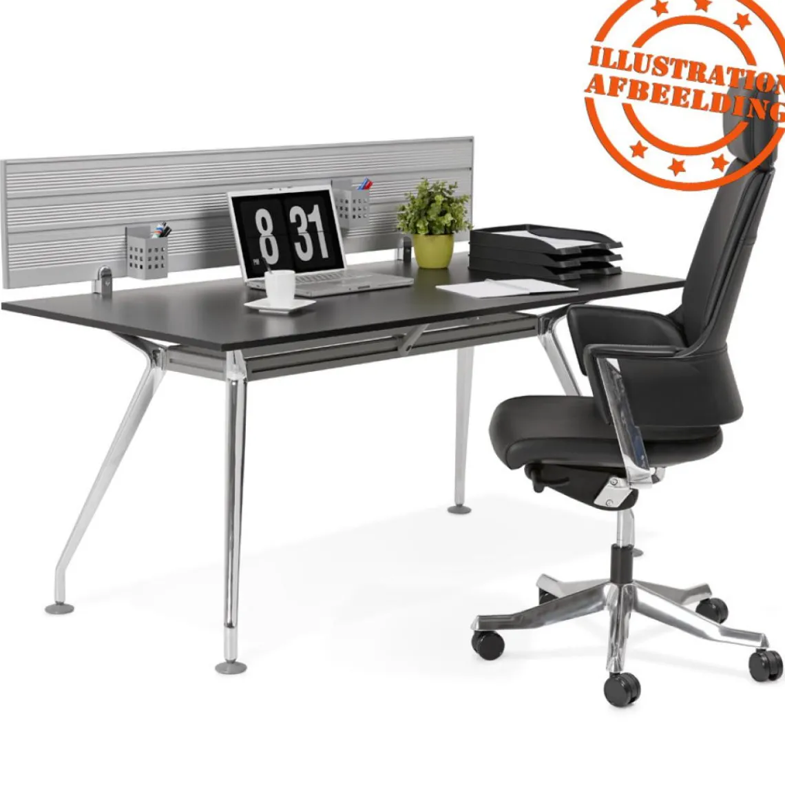 ALTEREGO Écran de séparation 'PAVU' pour bureau Outlet