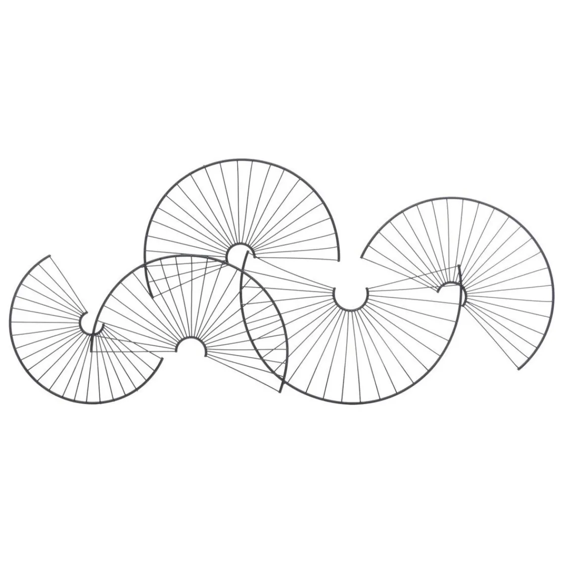 3S. x Home Déco Murale CLOE 35X77 Noir Métal Clearance