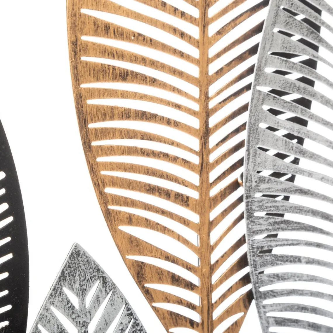 3S. x Home Décoration Feuilles Métal Outlet