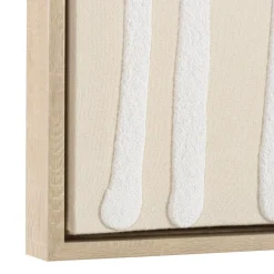 Macabane Décoration murale B lignes abstraites, cadre naturel HOMER Best