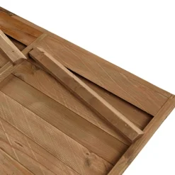 Macabane Décoration murale D formes géométriques en Pin recyclé SANDY Marron