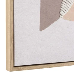 Macabane Décoration murale formes abstraites n°1, cadre naturel HOMER Hot