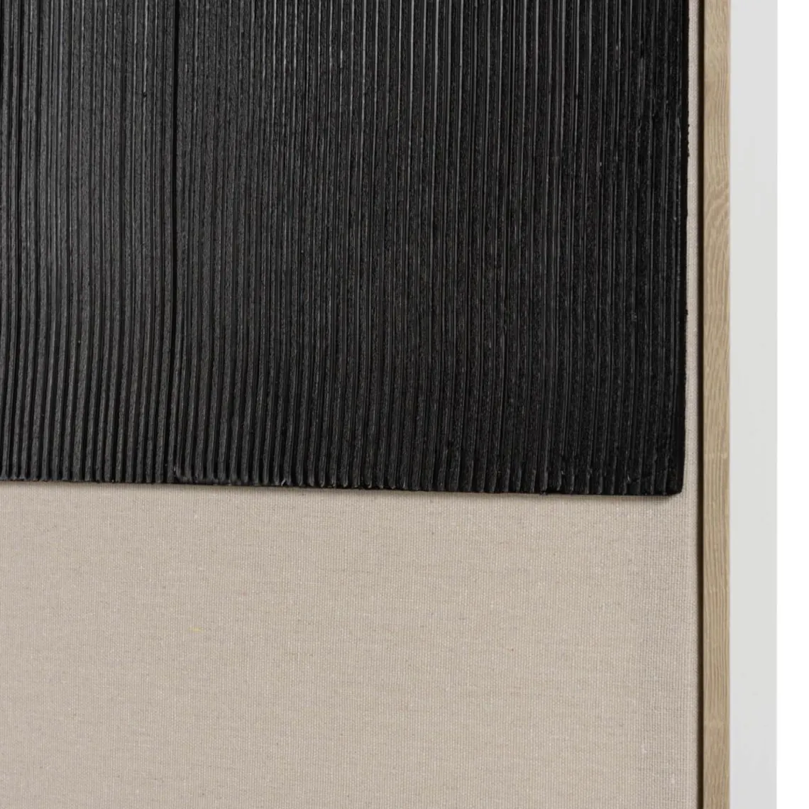 Macabane Décoration murale mix matières, cadre bicolore HOMER Hot