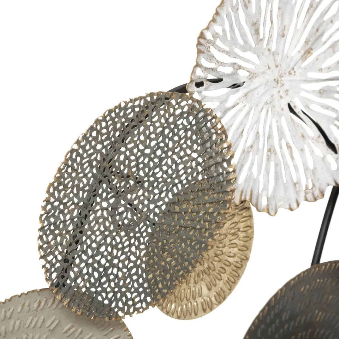 3S. x Home Décoration Murale Métal 80 x 80 Leana Sale