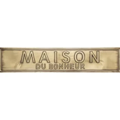 3S. x Home Décoration Murale Métal Embossé Clearance