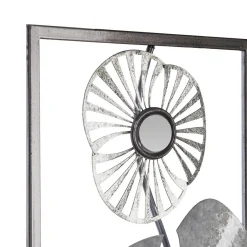 3S. x Home Décoration murale métal fleur 25X61 Sale