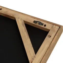 Macabane Décoration murale n°2 mosaïque en Pin recyclé SANDY beige et noire New