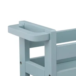 3S. x Home Desserte à roulettes 3 niveaux Bleu New