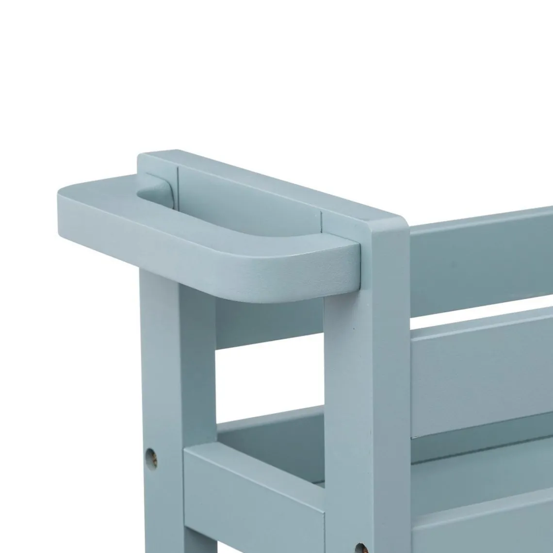 3S. x Home Desserte à roulettes 3 niveaux Bleu New