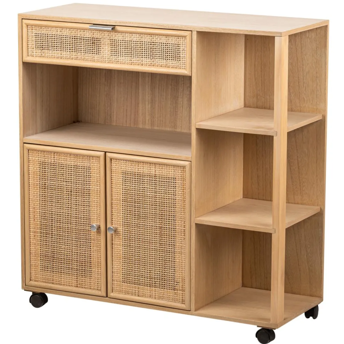 3S. x Home Desserte Chariot Bois Massif Sale