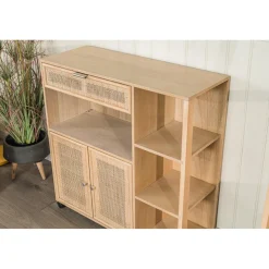 3S. x Home Desserte Chariot Bois Massif Sale