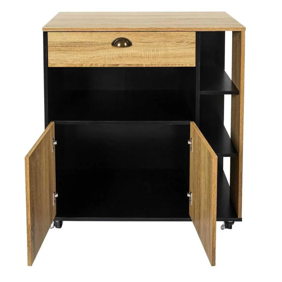 3S. x Home Desserte Cuisine Chef en Bois Sale