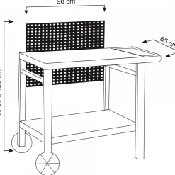 Cook'In Garden Desserte de jardin REVA 110 PREMIUM Online