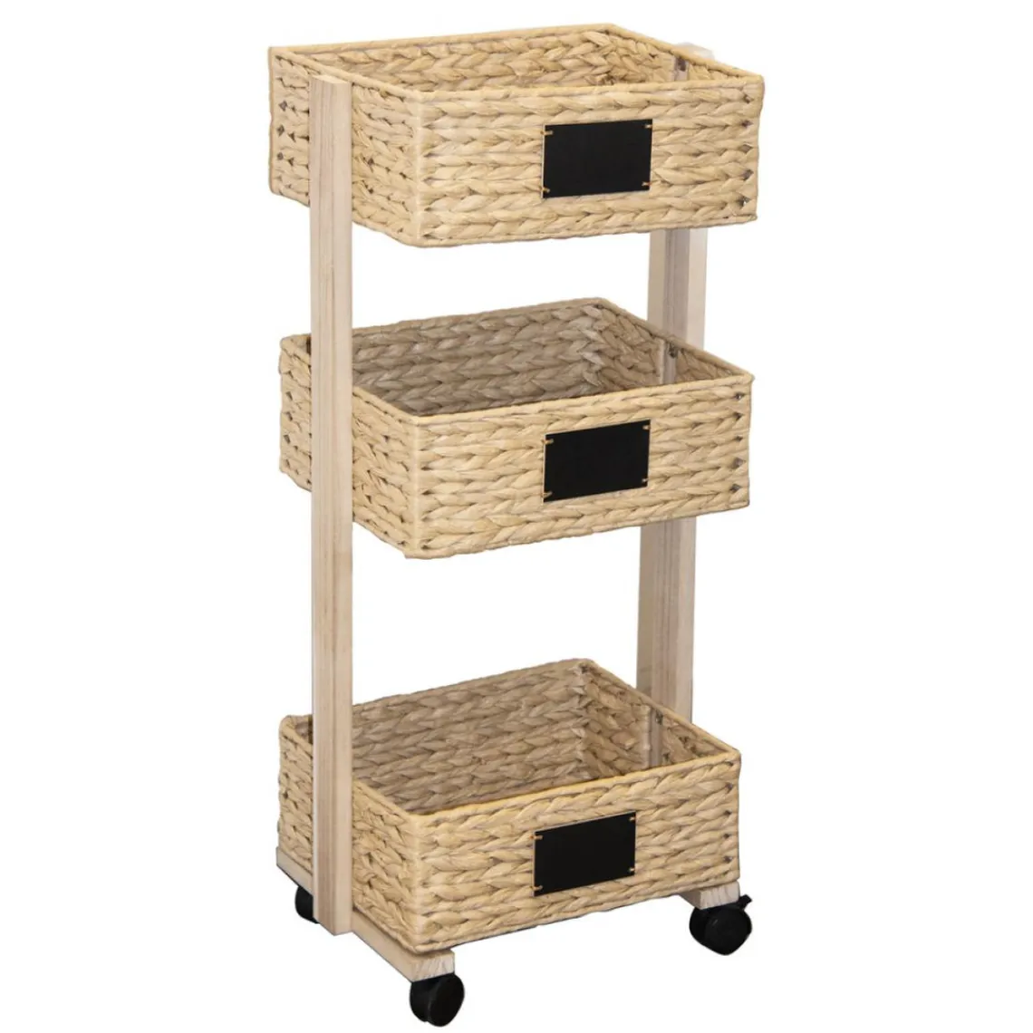 3S. x Home Desserte tressée 3 paniers NATAYO Outlet