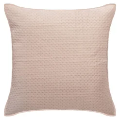 3S. x Home Dessus de lit Dolce 260x240cm - Rose Rose poudre Discount