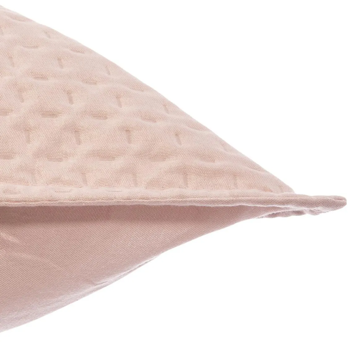 3S. x Home Dessus de lit Dolce 260x240cm - Rose Rose poudre Discount