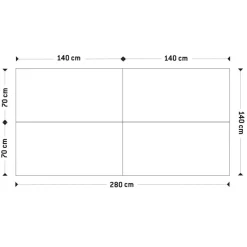 ALTEREGO Double bureau bench ou table de réunion 'AMADEUS' en bois finition naturelle et métal noir