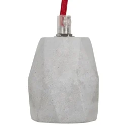 ALTEREGO Douille design 'SOKET' grise effet béton Sale