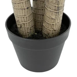 3S. x Home Dracena artificielle Onia Pot noir Hot