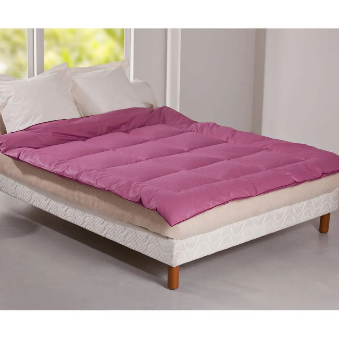 Becquet Edredon En DuvetD'Oie Léger - Rose Sale