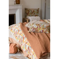 Maison Vivaraise Edredon imprimé Alina Dragée 85 x 200 New